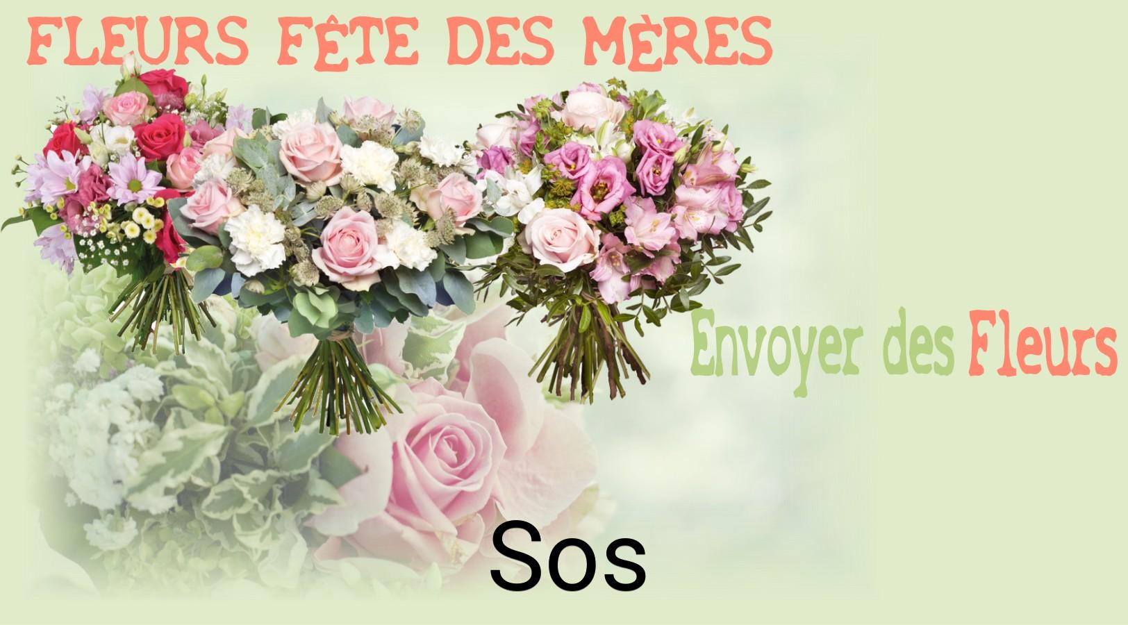 Bouquet de Fête des Mères livré à Sos